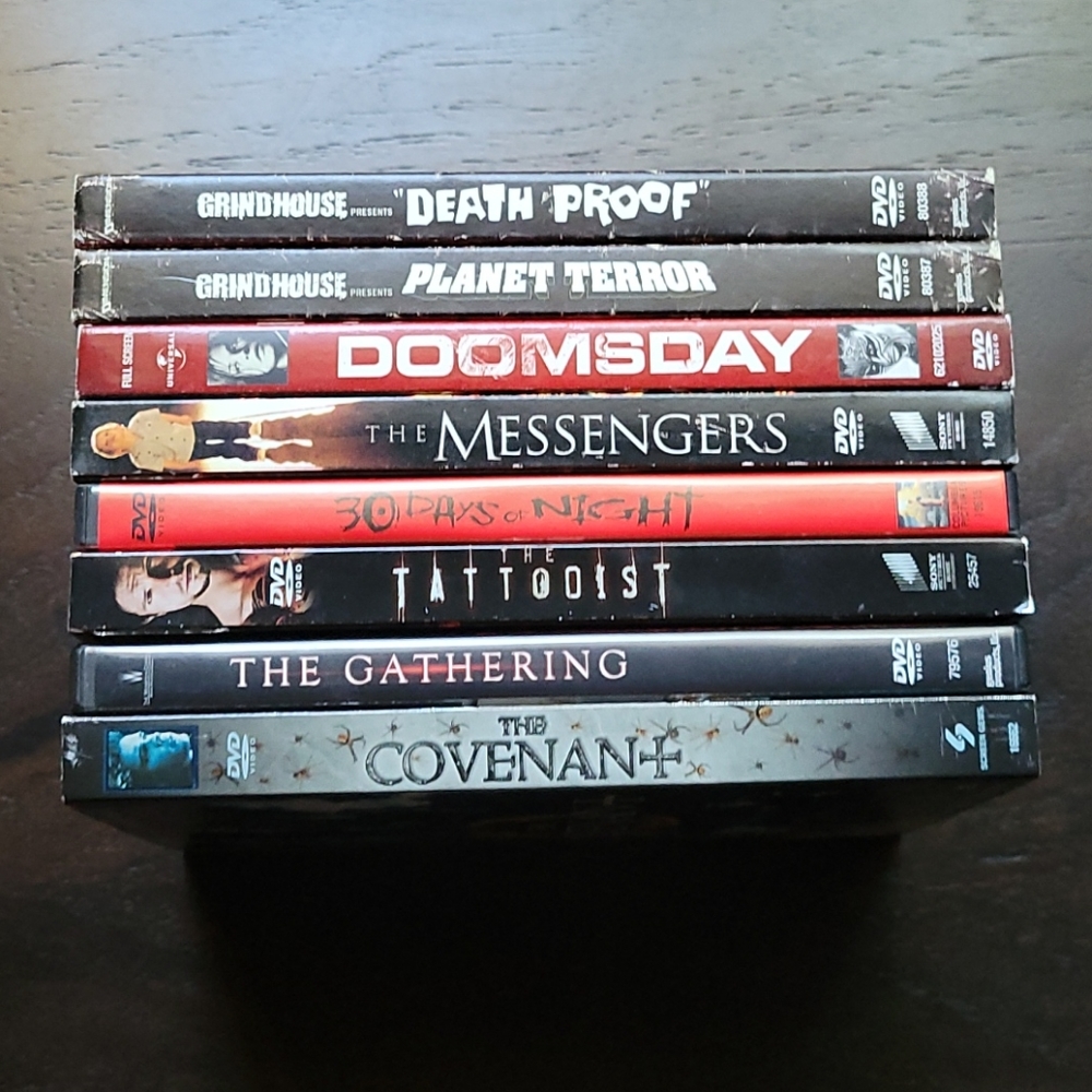 8 DVD Horror Bundle